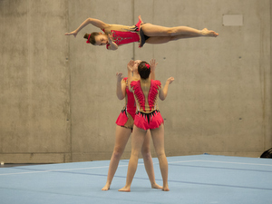 Jael Barwisch, Jill Hintermann und Lisa Stierli