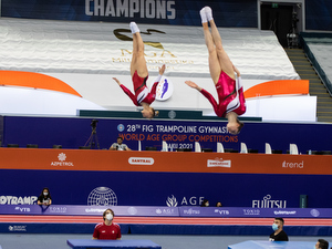 Anja Zbinden und Larissa Kurmann